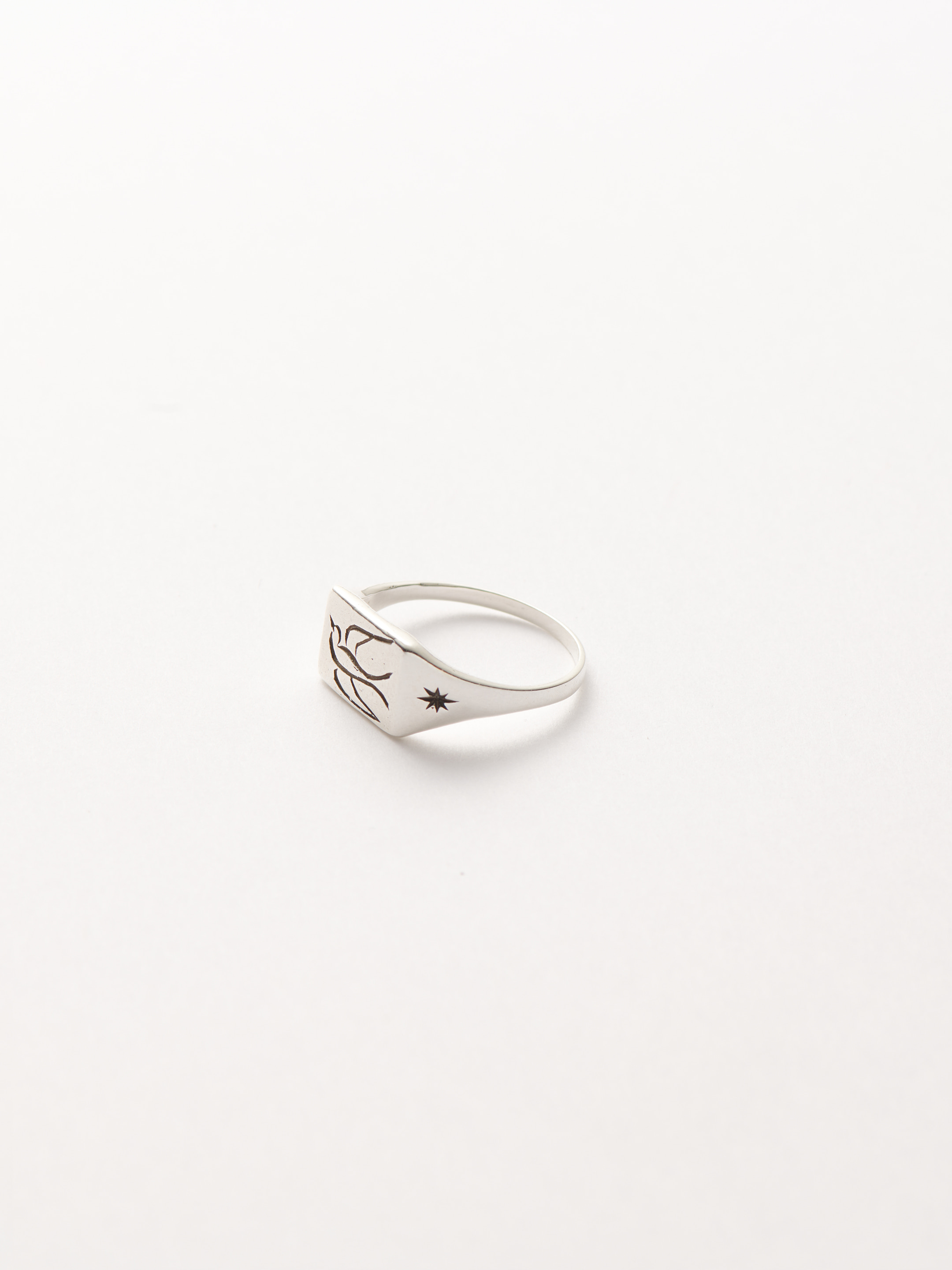 SMALL SWALLOW SIGNET RING