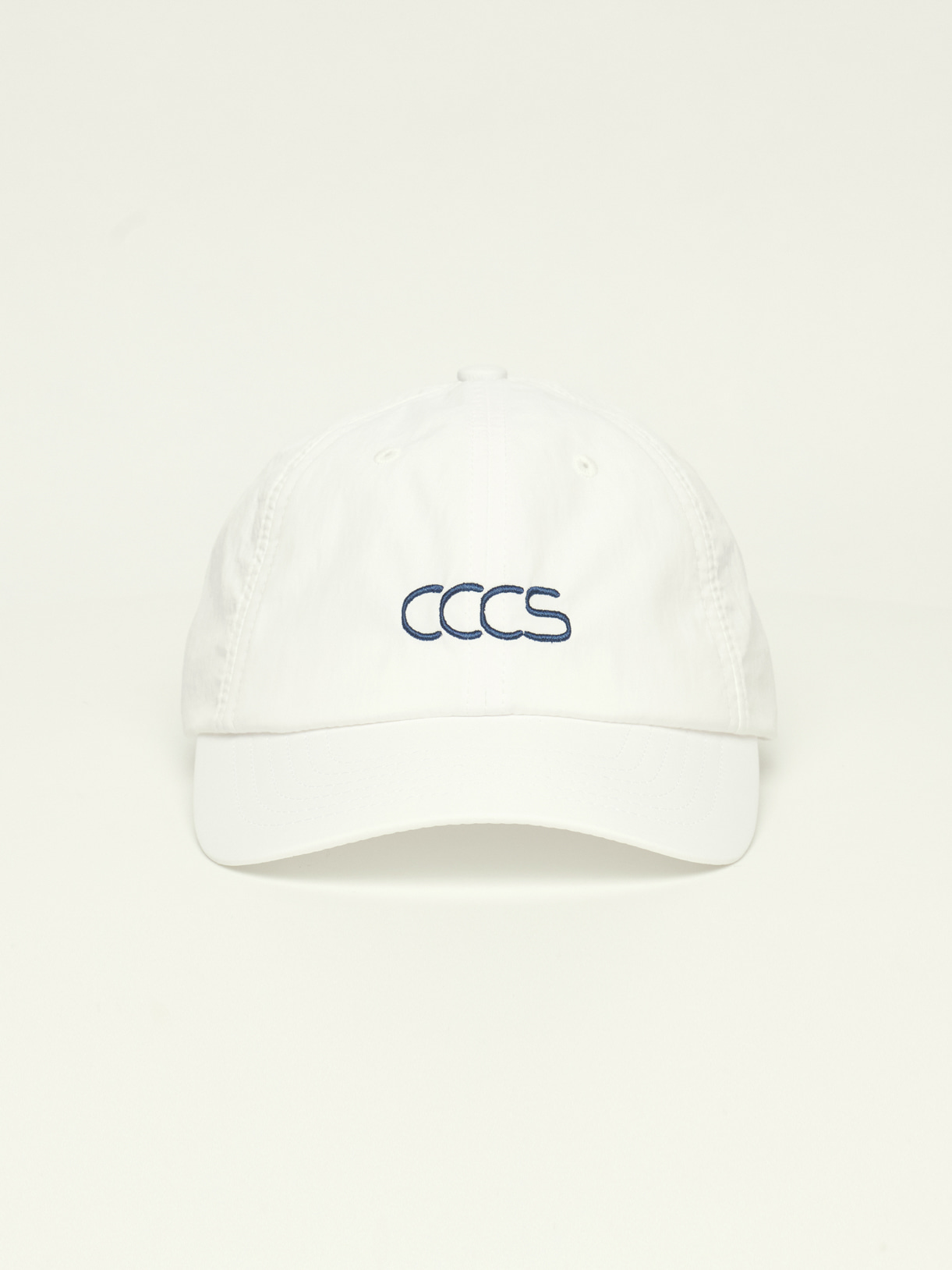 WHITE BASIC LOGO CAP